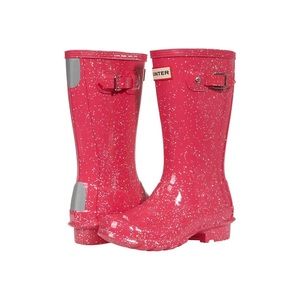 NEW~ HUNTER Giant Glitter Rain Boot - KIDS' SIZE 36